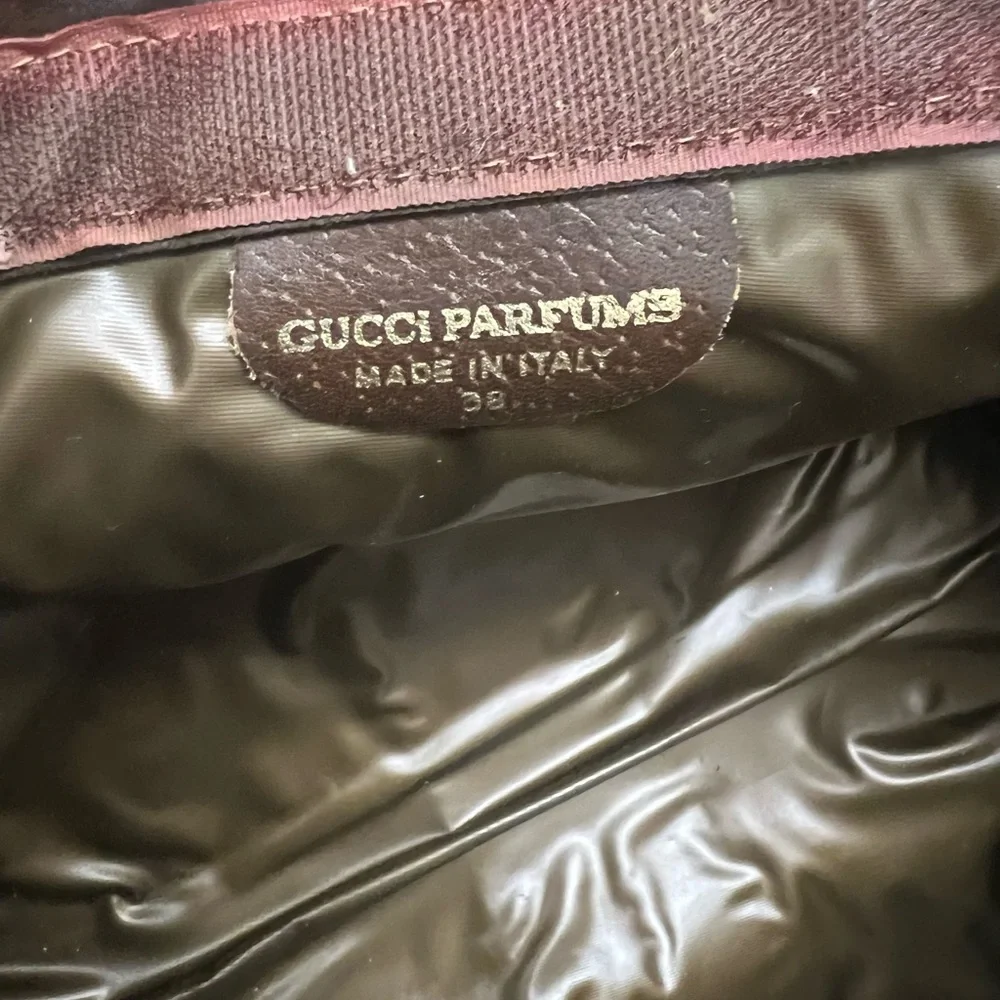 GUCCI Parfums Sherryline Clutch or Travel Bag w/ COA - Picture 7 of 9
